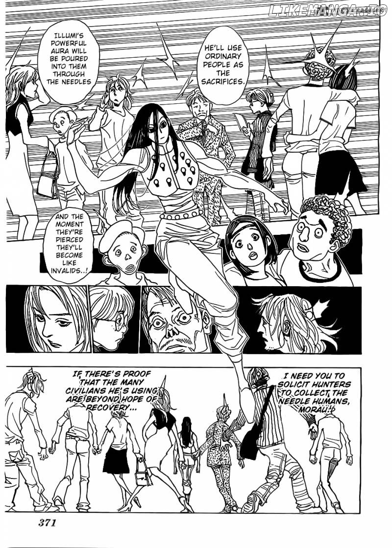Hunter x Hunter, Chapter 328 image 15
